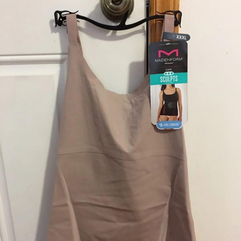 NEW XXXL MAIDENFORM FLEXEES MODERN SCULPTS ULTRA FIRM CAMI